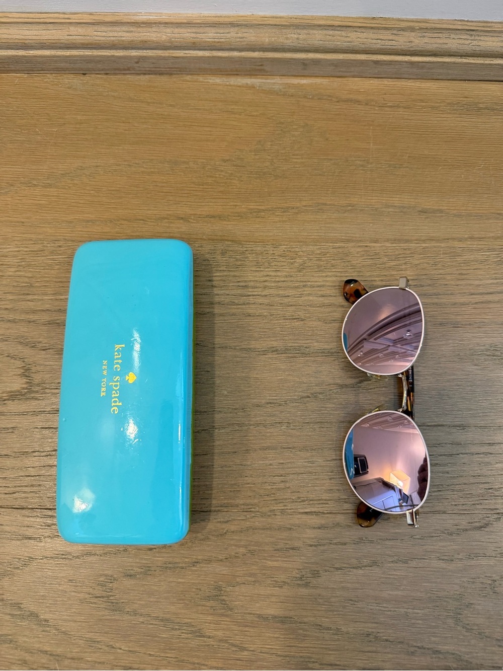 Kate Spade Pink Mirrored Sunglasses